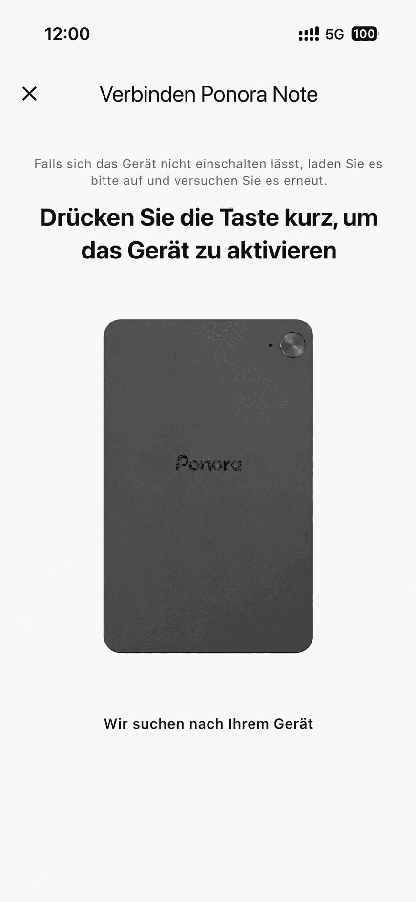 Enhetsparing i Ponora Note
